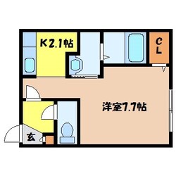 西１１丁目駅 徒歩8分 2階の物件間取画像